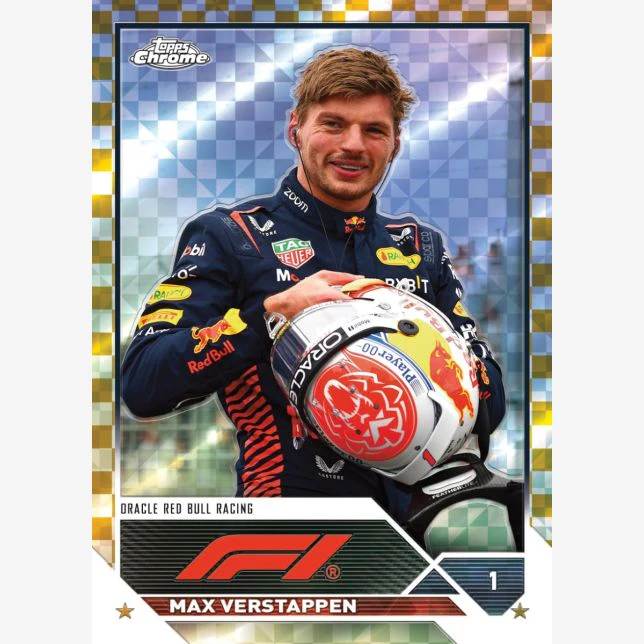 2023 Topps Chrome F1 Formula 1 Racing Hobby Box - Image 3